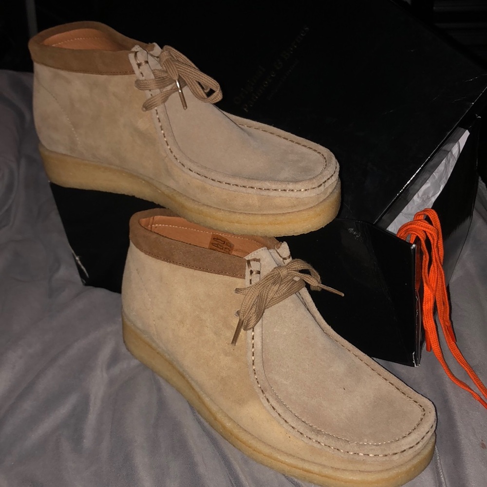 Padmore and Barnes x Alex Mill Authentic P404 suede boots NIB size 8